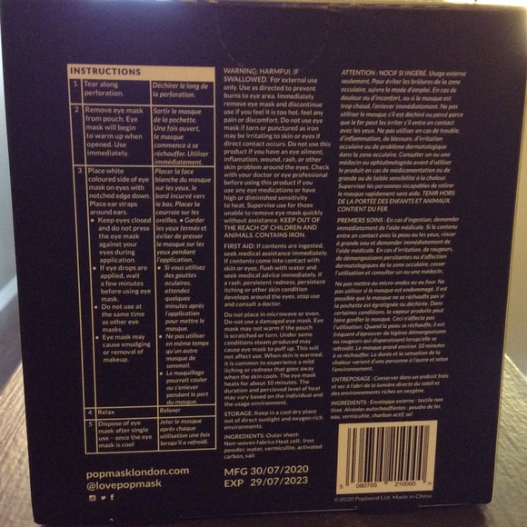 Starry Eyes Heated Eye Mask - Picture 2 of 4